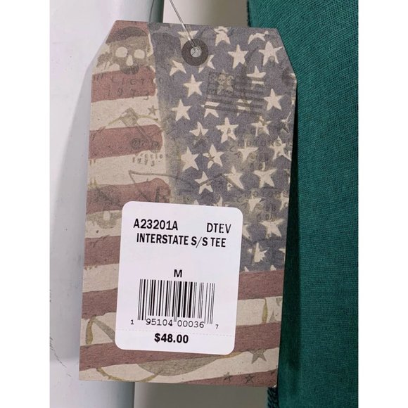 AFFLICTION Men's T-Shirt S/S INTERSTATE Tee Black - Picture 5 of 12